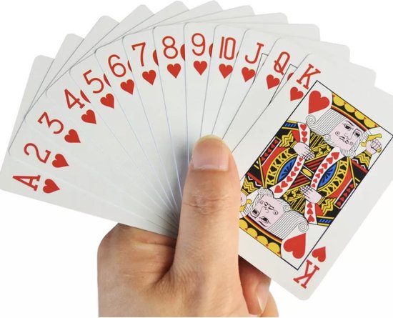 Thumbnail van een extra afbeelding van het spel Plastic Speelkaarten | Waterdicht | Stevig | Poker | Blauw