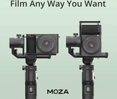 MOZA Mini-P 3-assige handheld gimbal-stabilisator voor actiecamera en smartphone (zwart)