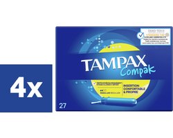 Tampax Tampons Compak Normal Applicator - 108 stuks