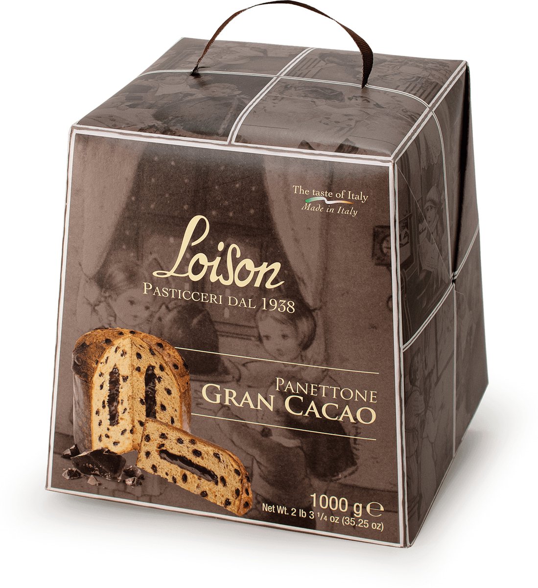 Loison- Panettone- Gran Cacao- 1000 gram- Kerst 2023