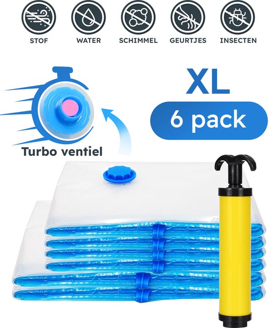 XL Vacuüm Opbergzakken met Pomp