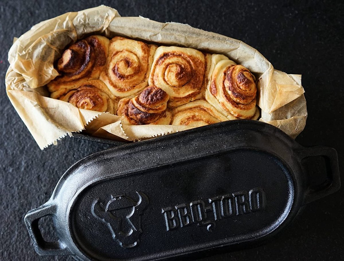 Bbq-Toro Dutch Oven Premium - Gietijzeren Braadpan Met Deksellichter - Ingebrand - Verschillende Maten (1,8L Tot 13,6L) - Voor Op Vuur, BBQ Of Kampvuur