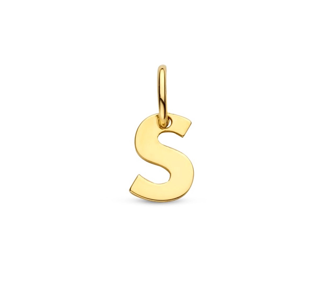 Geelgouden Hanger letter S 4023470