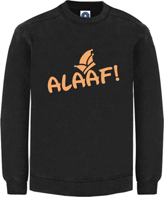 Carnavals sweater trui ALAAF in Neon Oranje Large Unisex