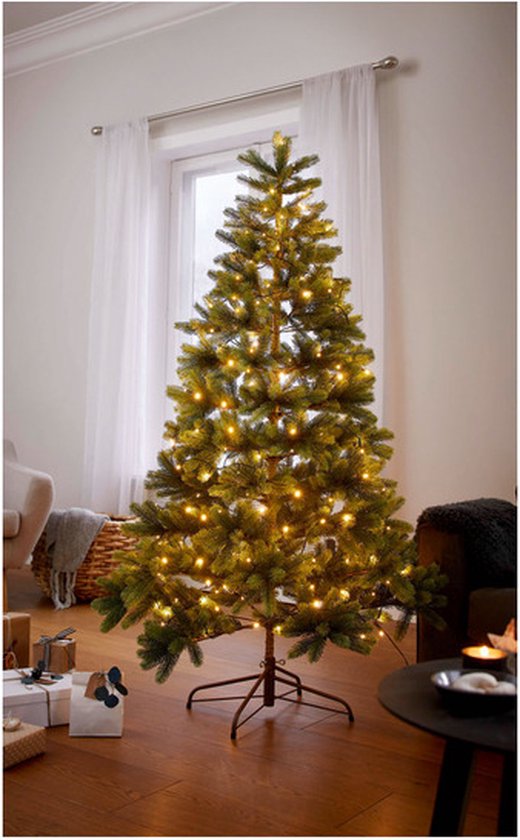 Kerstboom 180 cm 930 flexibel te vormen takken zeer dicht takkenstelsel Lijkt op...