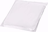 15x Wegwerp regenponcho wit - Wegwerp poncho voor volwassenen