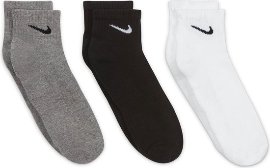 Nike Everyday Cushioned Cheville 3 Paires de Chaussettes - Taille 38-42
