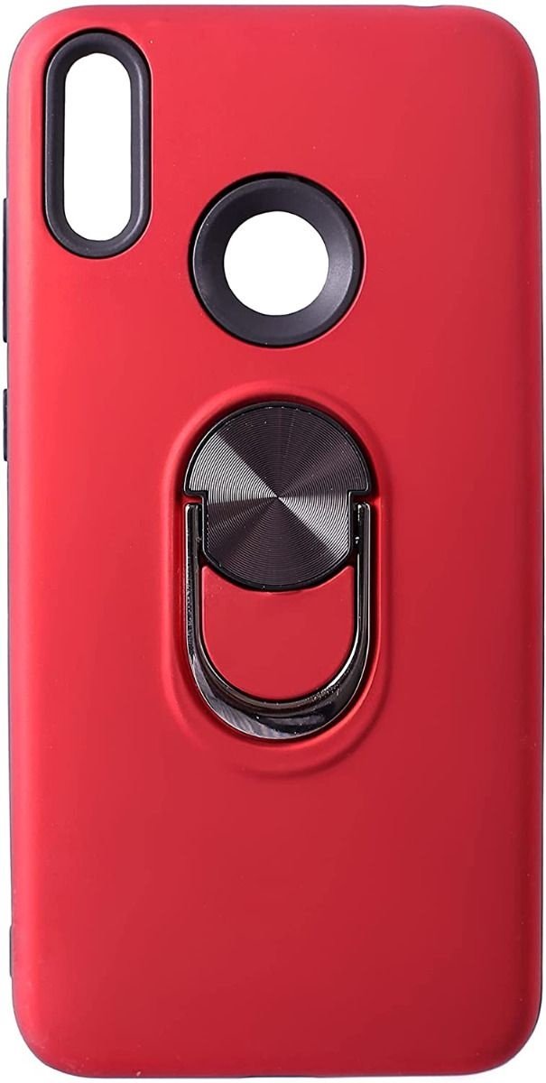 Hoesje Geschikt voor Huawei P30 Lite hoesje Shockproof Armor case - back cover – TPU – Rood