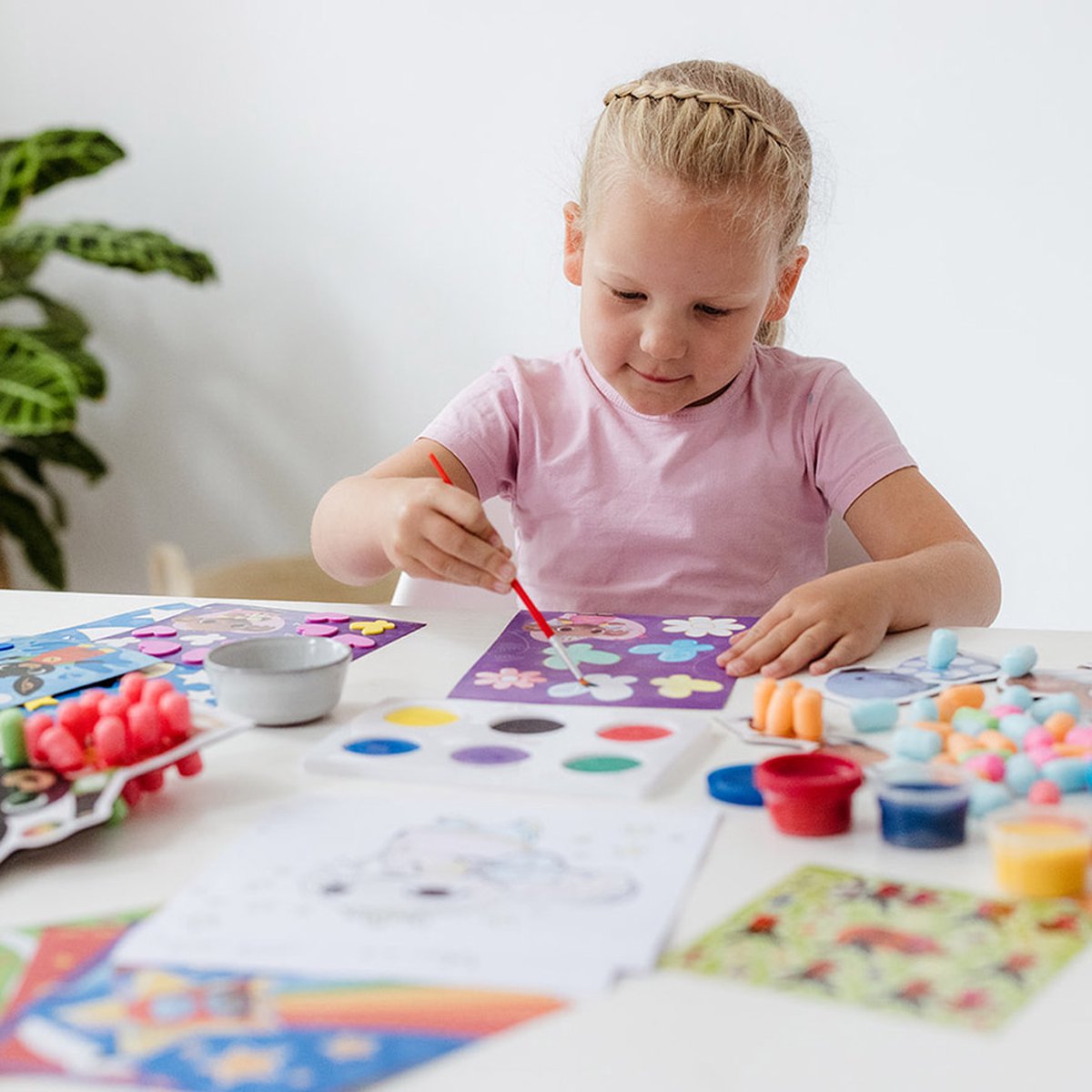Bing XL Knutselkoffer, knutselpakket junior creatief speelgoed voor jongens en meisjes knutselen - vanaf 3 jaar - Bambolino Toys cadeautip kleuter - knutselbox junior — afbeelding 12