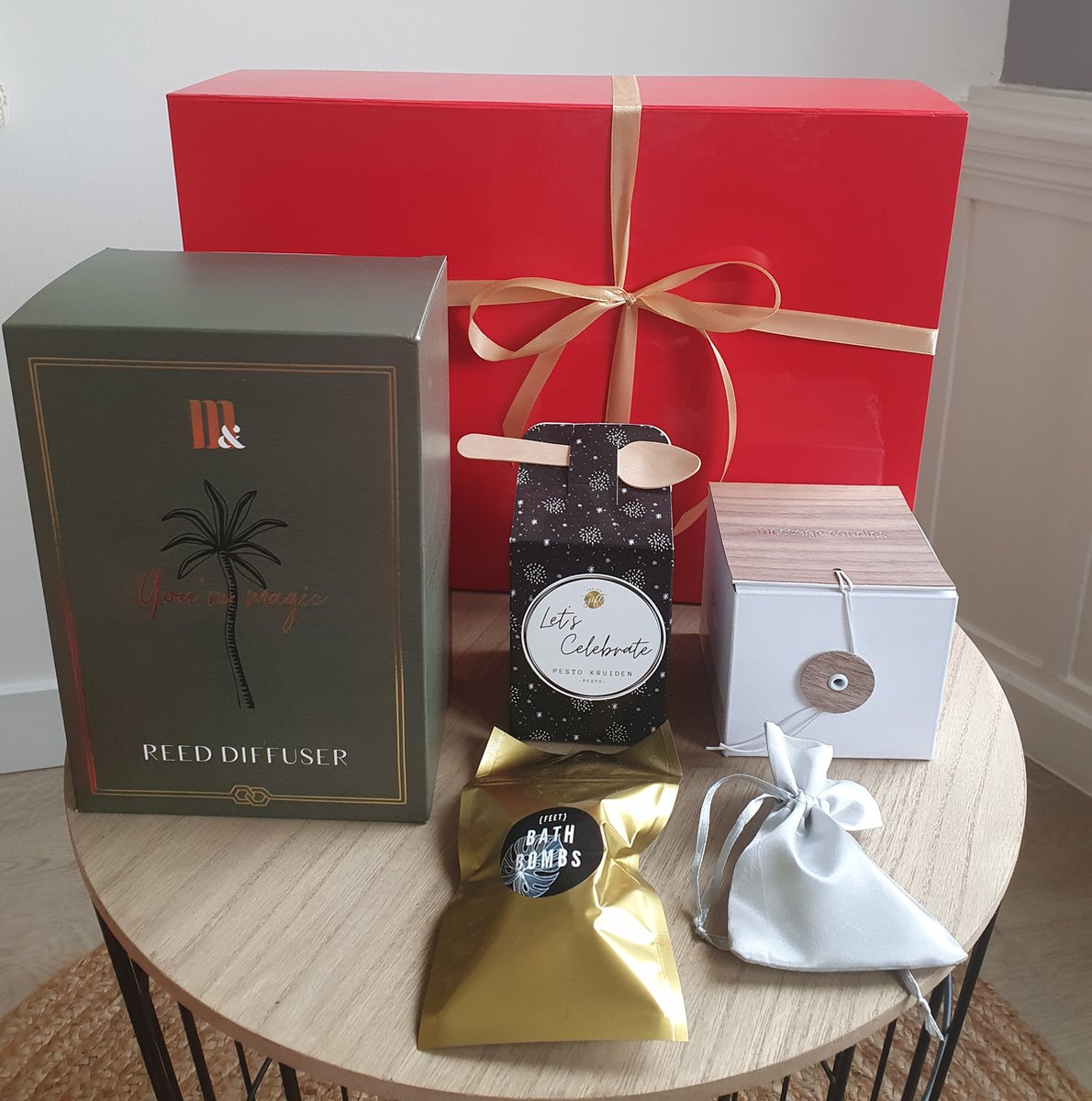 Eve's Gifts - Verwen box - Geschenkset - Cadeauset voor vrouw - Cadeaudoos - geschenkset dames sale - geschenkset dames - giftset dames - Gift- Cadeau vrouw - Geschenkdoos - Giftbox