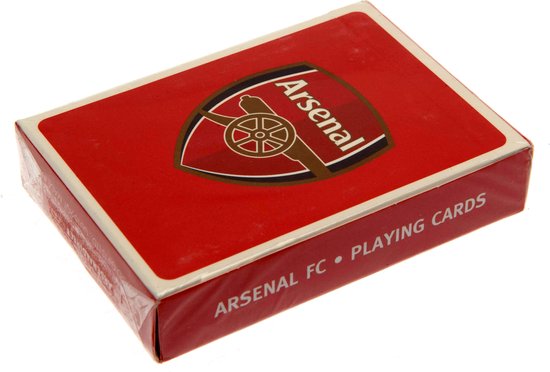 Thumbnail van een extra afbeelding van het spel Arsenal speelkaarten rood