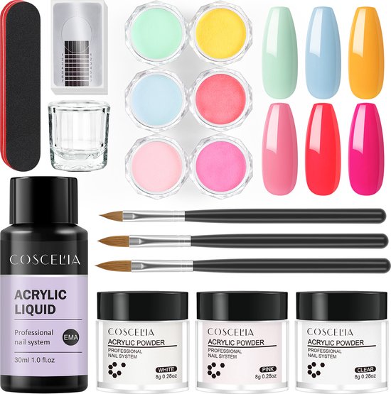 Ongles en Acryl Strater pack - poudre acrylique - ongles en acrylique - faux  ongles -... | bol.com
