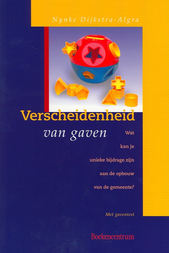 Cover van het boek 'Verscheidenheid van gaven' van N. Dijkstra-Algra