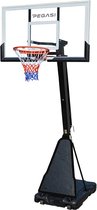 Pegasi Basketbalpaal Dunk Pro - Basketbalring - Indoor - Outdoor - Eenvoudig verrijdbaar - 230 tot 305cm