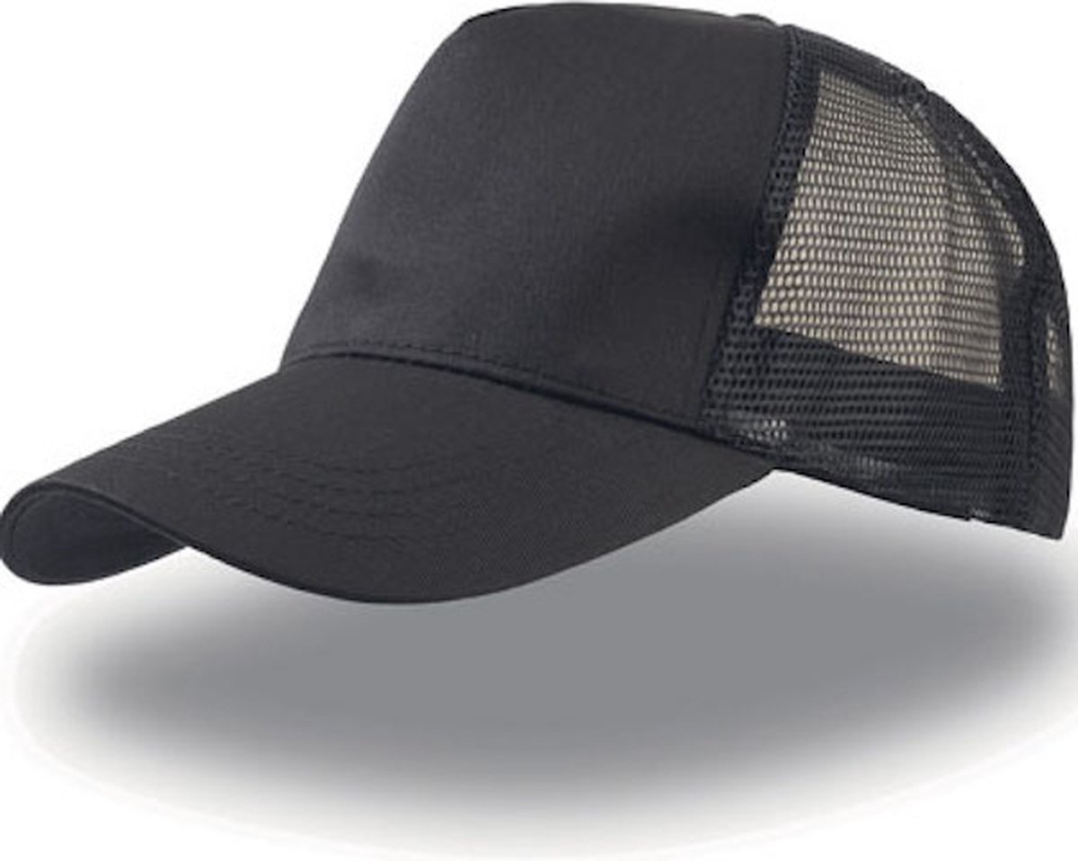 Atlantis 'Rapper Cotton Cap' Zwart