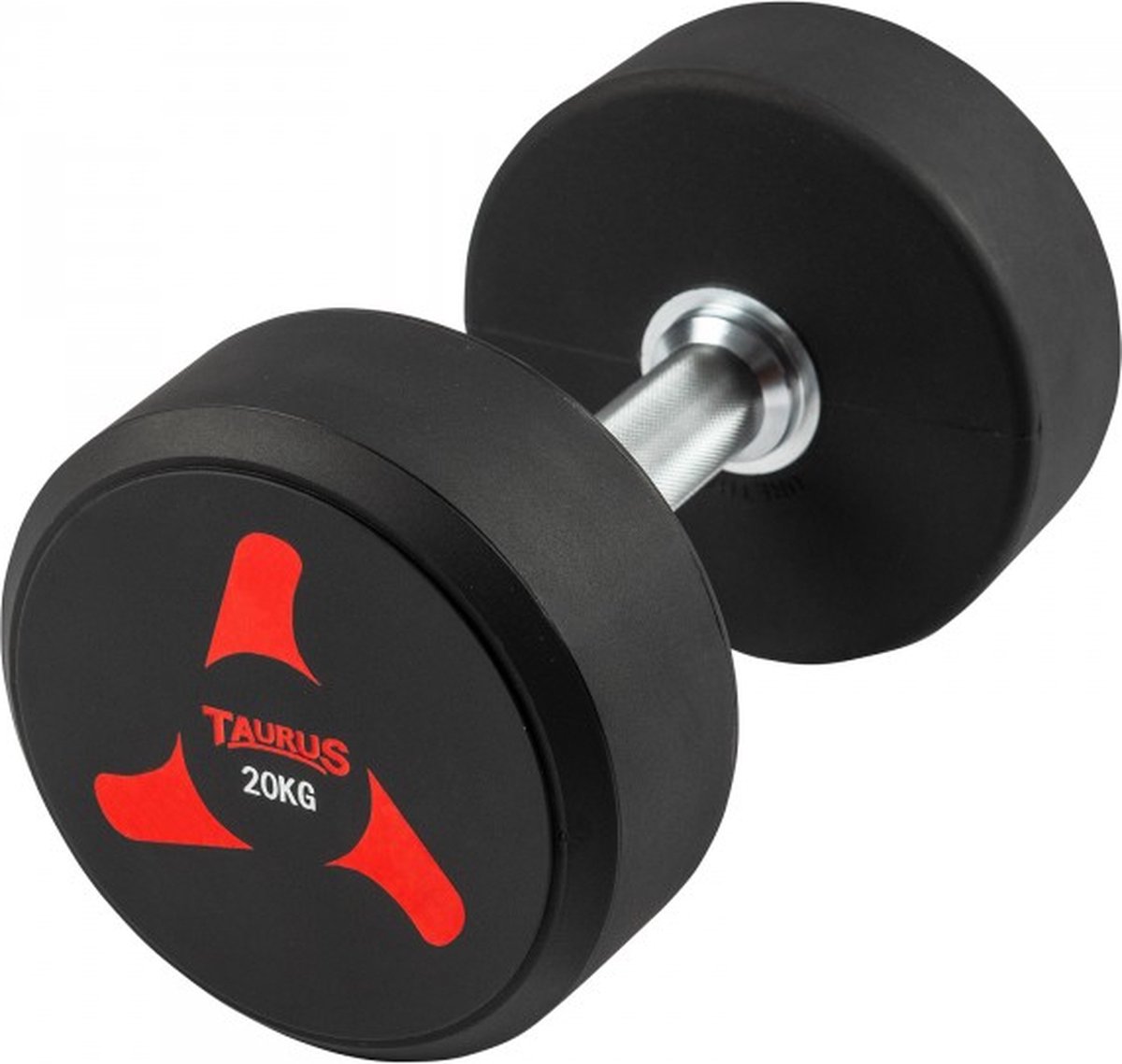 Taurus TPU-halter 5kg 1 stuk – Duurzame en Vormvaste Dumbbell met Geribbelde Grip – Krasbestendig en Stofafstotend – Geschikt voor Thuis en Sportschool – Verkrijgbaar in Diverse Gewichten – foto 2