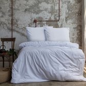 Komfortec Premium Dekbedovertrek 200x200 cm + 2x Kussensloop 80x80 cm - 100% Microvezel - 90 g/m² - 3-Delige Superzachte Beddengoedset - met Rits - Wit