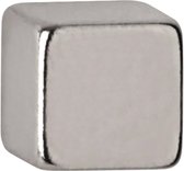 Magneet maul neodymium kubus 5x5x5mm 1.1kg | Blister a 10 stuk