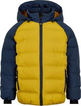 Color Kids - Gewatteerd ski-jas voor kinderen - AF 10.000 - Geel - maat 104cm