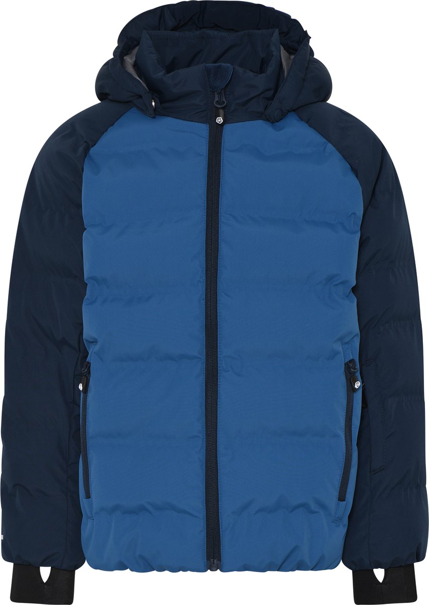 Color Kids - Gewatteerd ski-jas voor kinderen - AF 10.000 - Blauw - maat 110cm