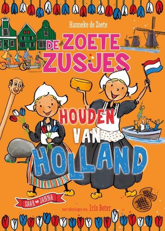 Omslag van De Zoete Zusjes houden van Holland