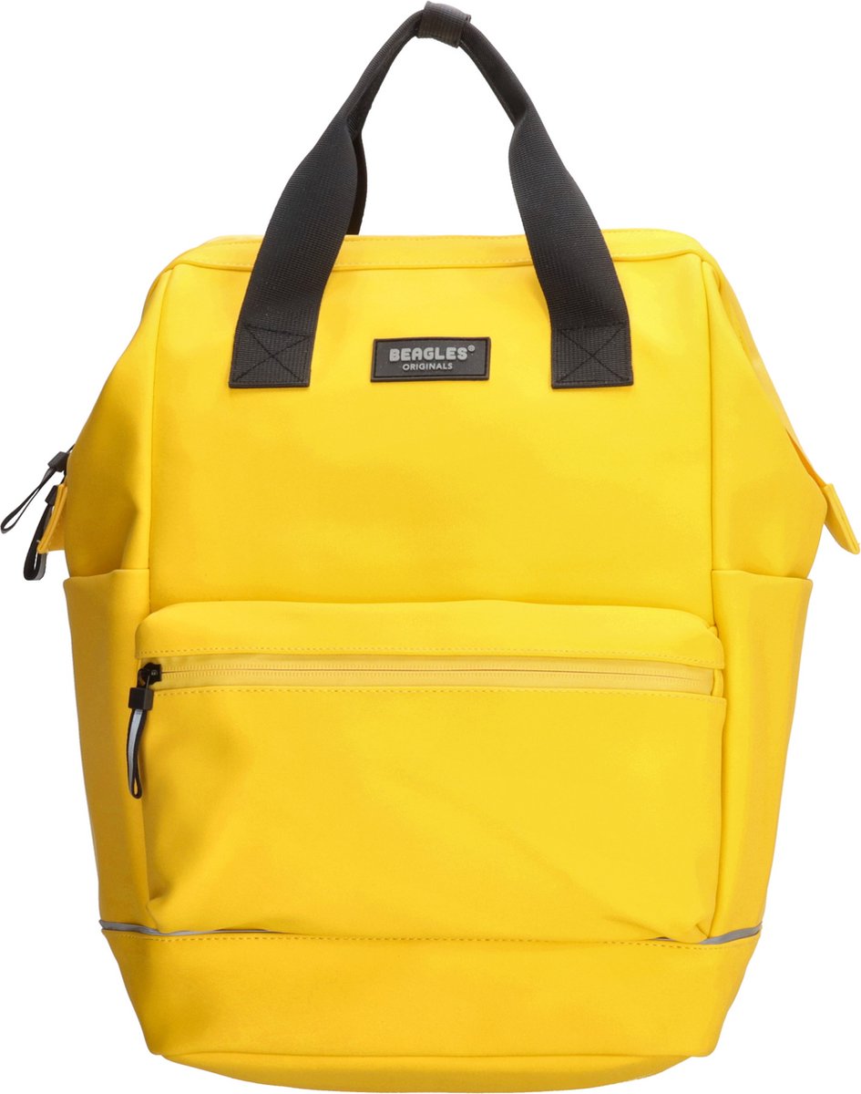 Beagles Originals Waterproof Originals Rugzak 15,6 inch (34.5x19.4 cm) - Geel