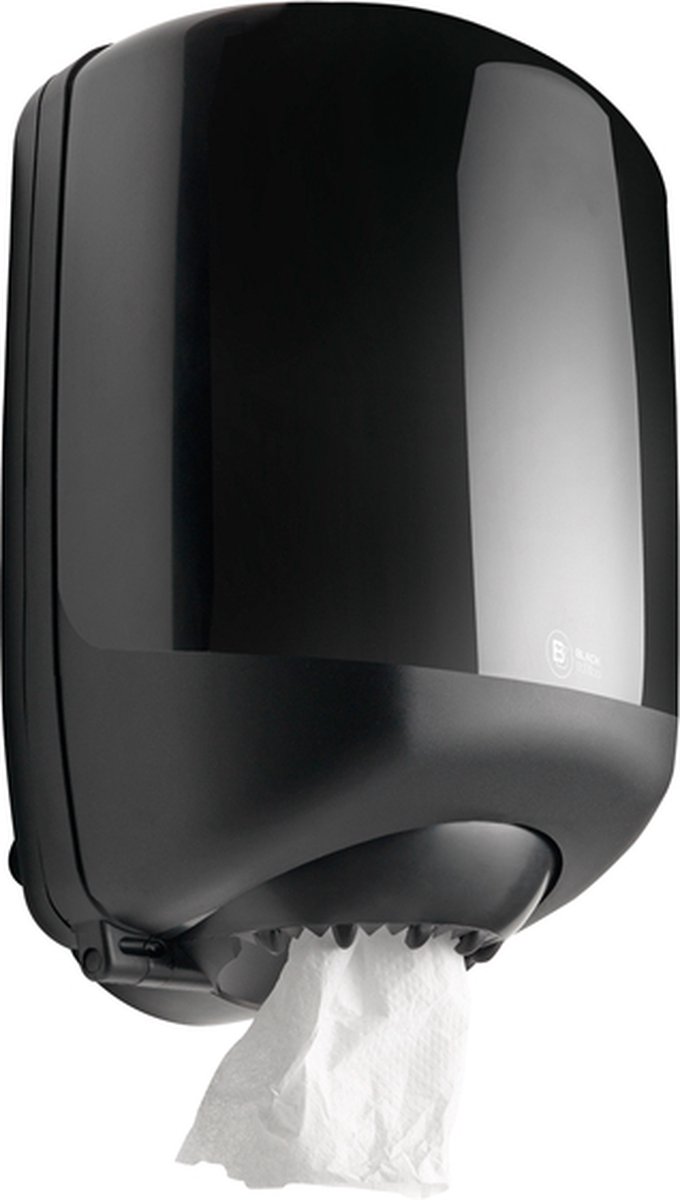 Dispenser BlackSatino Midi voor poetsrollen