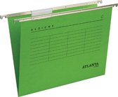 Hangmap alzicht folio frontaal v-bodem groen | Omdoos a 25 stuk | 25 stuks