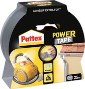 Plakband pattex 50mmx25m power tape grijs | 1 stuk | 6 stuks