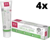 Splat Professional Medical Herbs Tandpasta - 4 x 100 ml - Voordeelverpakking