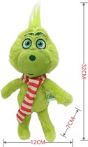The Grinch Knuffel Kerst - Kerstcadeau - Cadeau voor hem of haar - Sinterklaas cadeau - Groene monster - Christmas gift - Kerstcadeautje