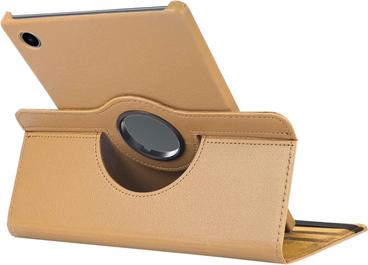 iPad 2022 hoes (10.9 inch) - iPad 10e generatie hoesje - draaibaar bookcase - Goud - BixB
