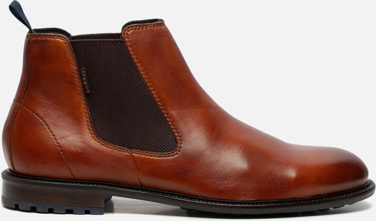 Bugatti Chelsea boots cognac Leer - Heren - Maat 45