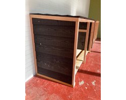 Timmerfabriek Bosse - Houtopslag - Douglas - Zweeds rabat - Zwart