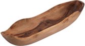 Bowls and Dishes Corbeille à pain en bois d'olivier Pure Wood d'olivier environ 40 x 10 cm | Un cadeau à offrir !