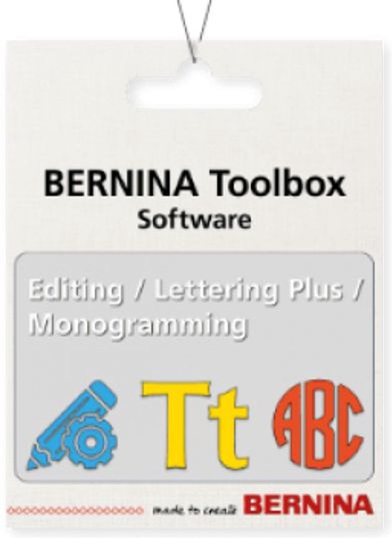 BERNINA Toolbox Bundel, alles in één software