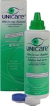 Unicare 6 x 240 ml - lenzenvloeistof voor harde contactlenzen - incl. 6 lenzendoosjes - voordeelverpakking