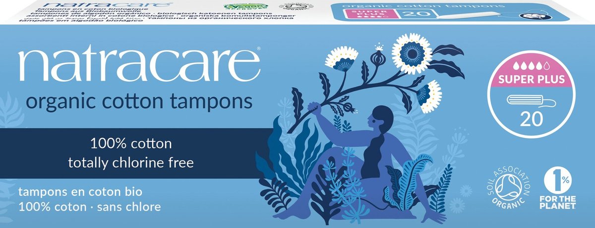 Goedkoopste Natracare Super Plus Tampons zonder Inbrenghuls