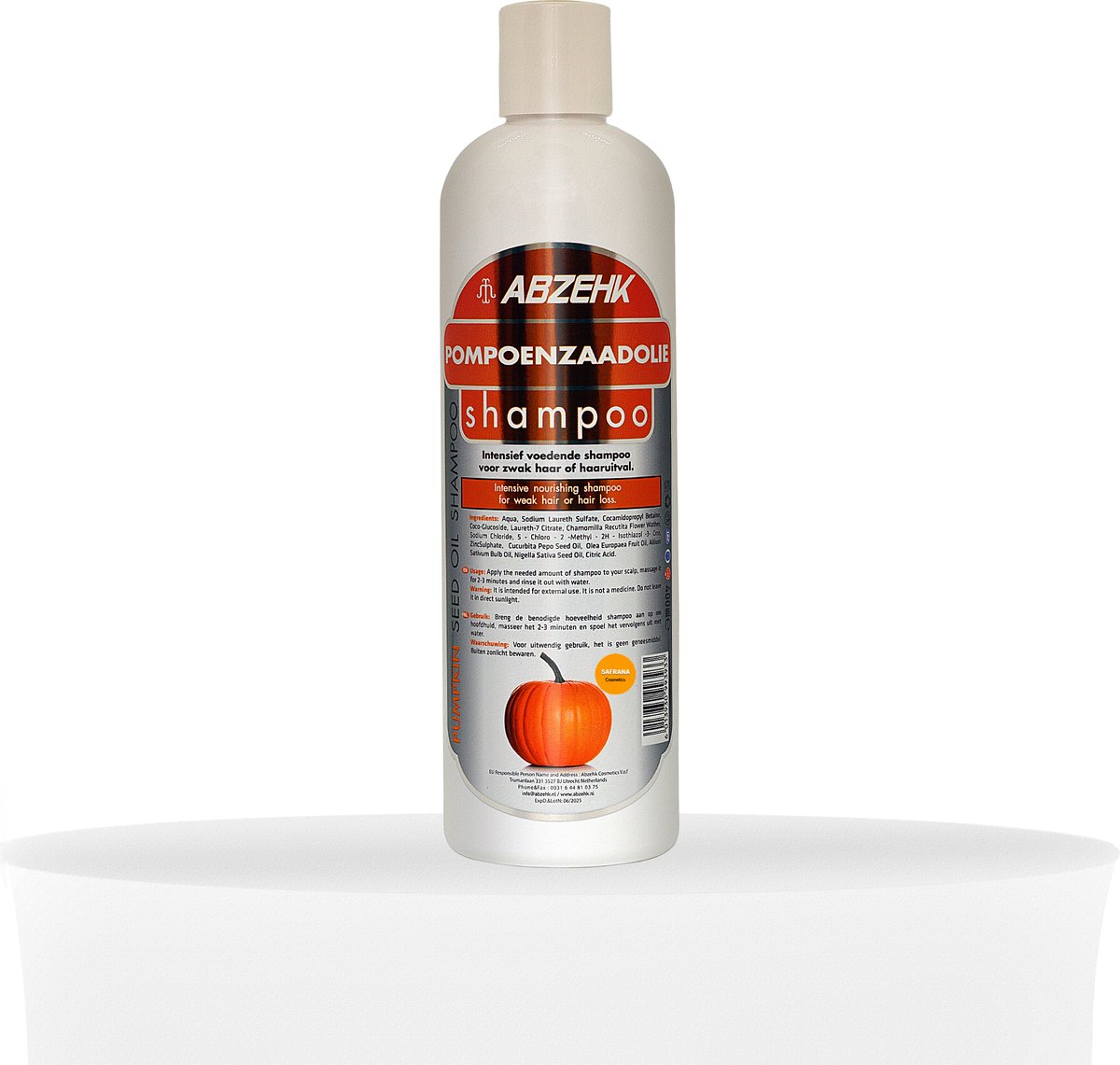 Goedkoopste Abzehk Pompoenzaadolie Shampoo 400ml