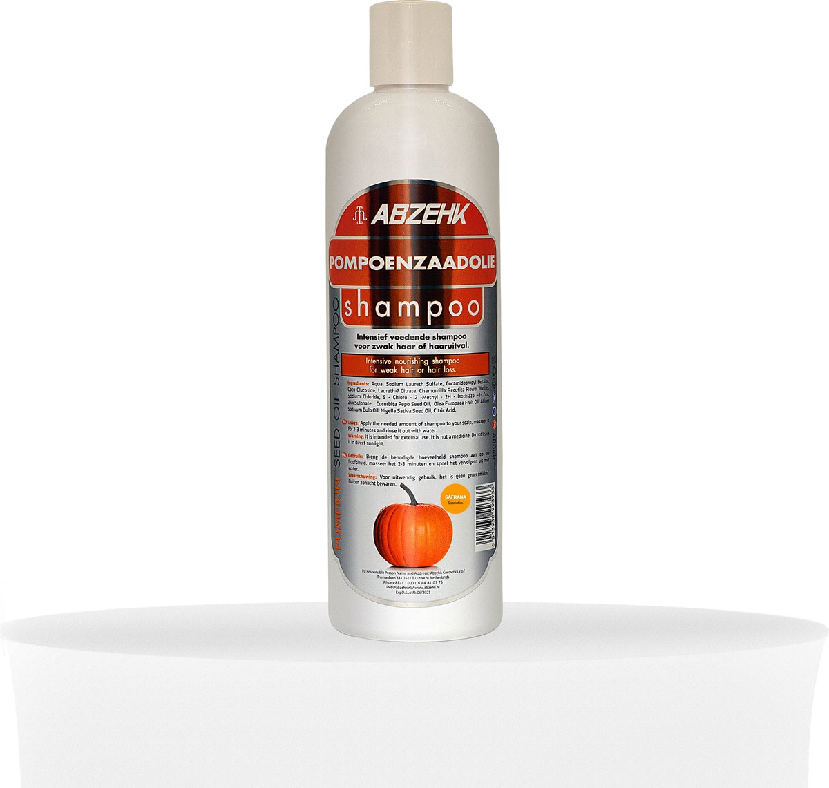 Abzehk Pompoenzaadolie Shampoo