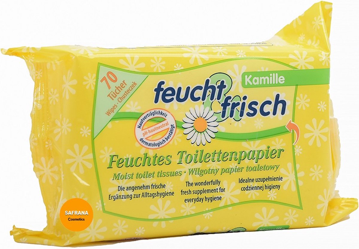 Neckermann Toiletpapier vochtig - 70 stuks Kamille - Hot Item!