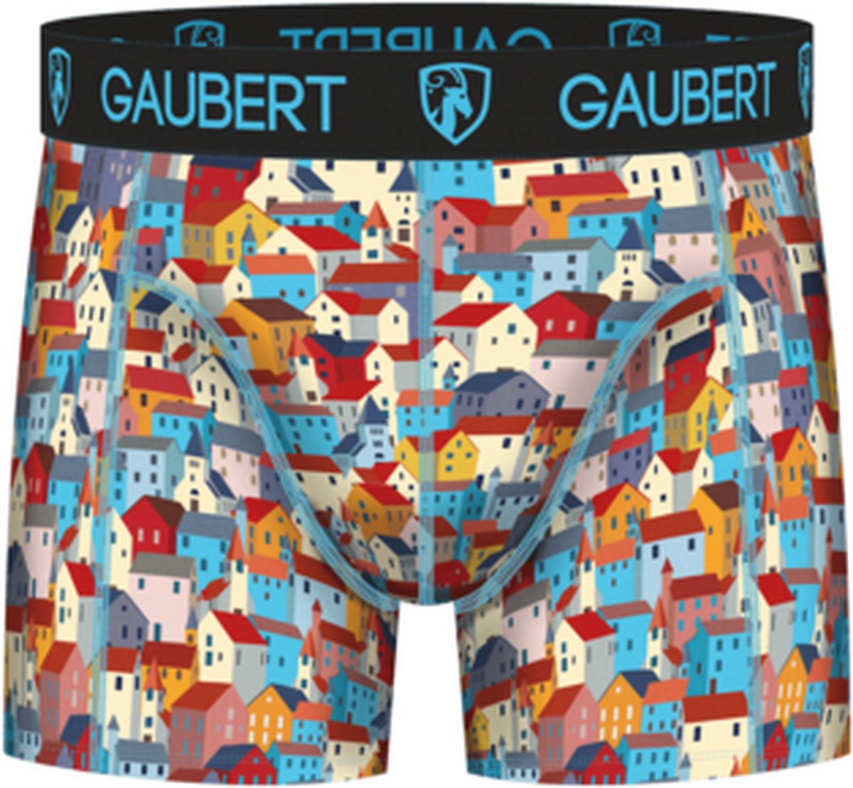 Gaubert Heren boxershort Bamboe-print - 006 - M - Rood