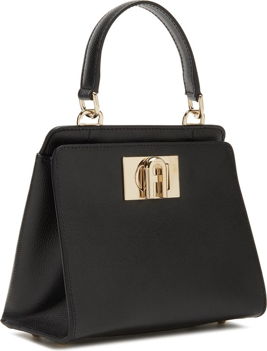Furla 1927 Dames Crossbody tasHandtas Leer Zwart