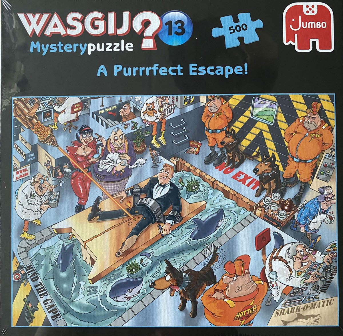 Wasgij Mystery 13 A purrrfect escape! Puzzel - 500 stukjes