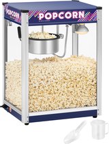 Popcornmachine blauw - 8 ons - Royal Catering