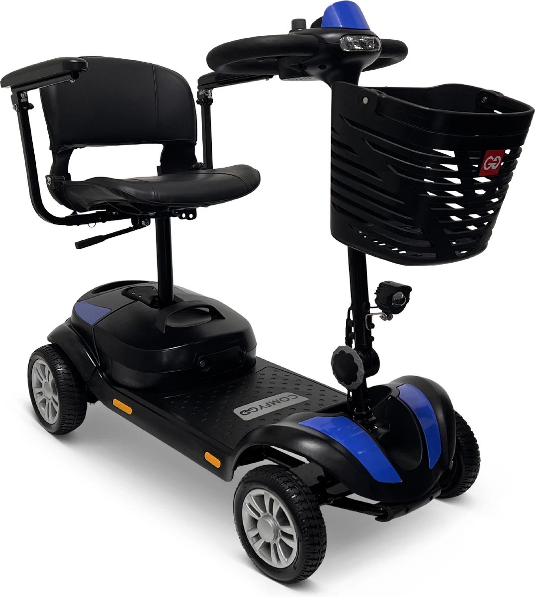 Goedkoopste ComfyGO Z-4 Elektrische scootmobiel, afneembaar tot 6 onderdelen, 30 Ah Li-on batterij, bereik tot 45 km, Superstoel, Massieve banden