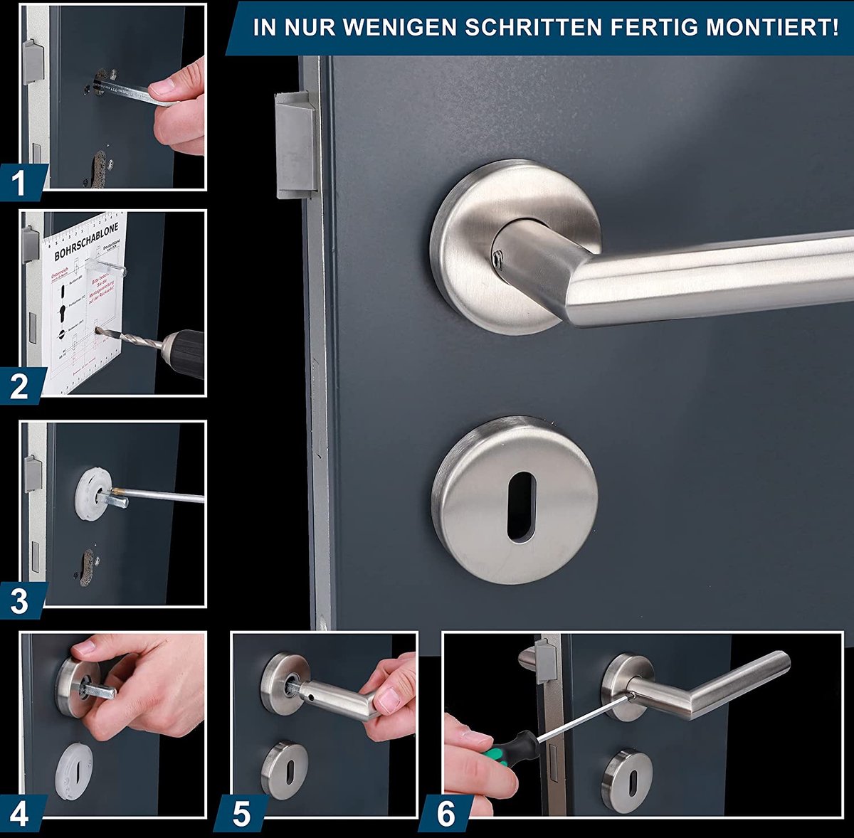 Deurklink – Luxe Deurklink – Door Handle – Universeel – Duurzaam