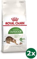 Royal canin outdoor kattenvoer 2x 2 kg
