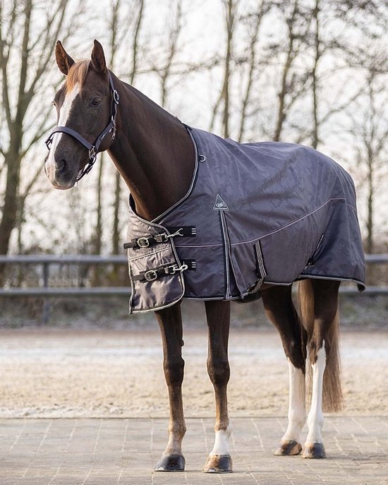 QHP Outdoor Couverture Turnout Collection 150gr - taille 165/215 - minéral