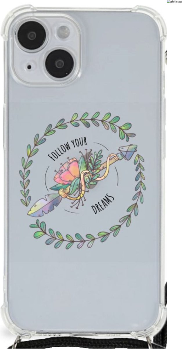 iPhone 14 Plus Stevig Bumper Hoesje Boho Dreams